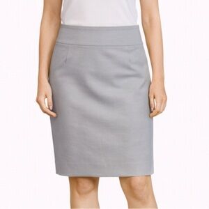 Banana Republic Light Gray Pencil Skirt